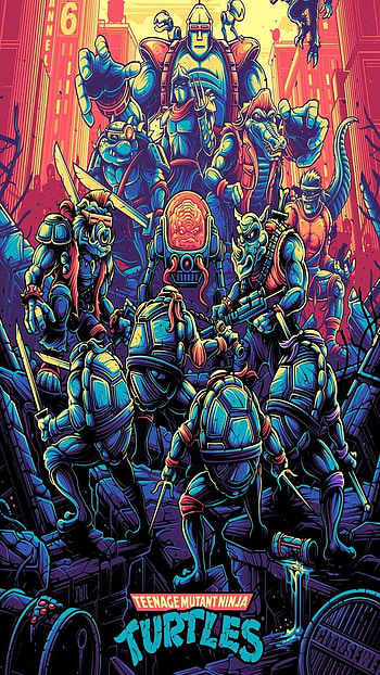 Tmnt Fight, turtles HD phone wallpaper