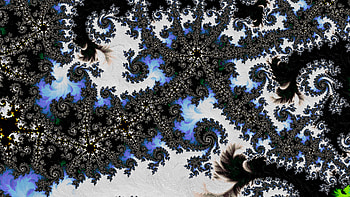 Trippy Psychedelic Fractal, trippy, psychedelic, trance, white, black, Abstract, fractal, abstract black HD wallpaper