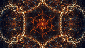 Abstract, Rays, Beams, Fractal, Rotation, Swirling, Involute HD wallpaper