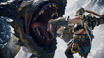 God of War, God of War, video game, boss fight HD wallpaper