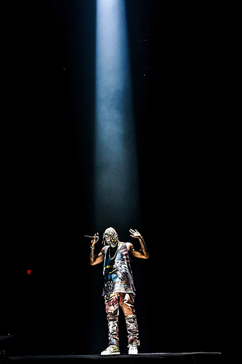 Kanye West, Stylish background, Creative designs, Fashion-forward HD phone wallpaper