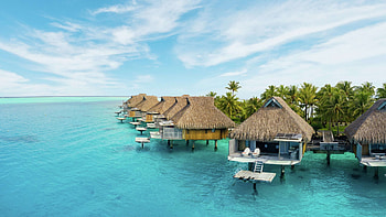 Conrad Bora Bora Nui, French Polynesia, Hotel review, Paradise getaway HD wallpaper