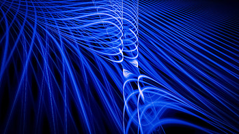 Blue Raw Fractal Digital Art , fractal, digital-art, abstract, deviantart HD wallpaper