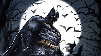 Batman Above , batman, superheroes, digital-art, artwork, artstation HD wallpaper