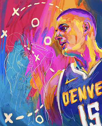 Nikola Jokic, basketball, sports, mvp, nuggets HD phone wallpaper