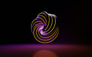 Purple Yellow Swirl , abstract, swirl, artist, artwork, digital-art HD wallpaper