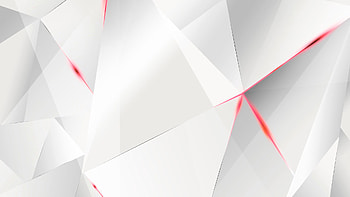 ... - Red Abstract Polygons (White BG) by kaminohunter HD wallpaper
