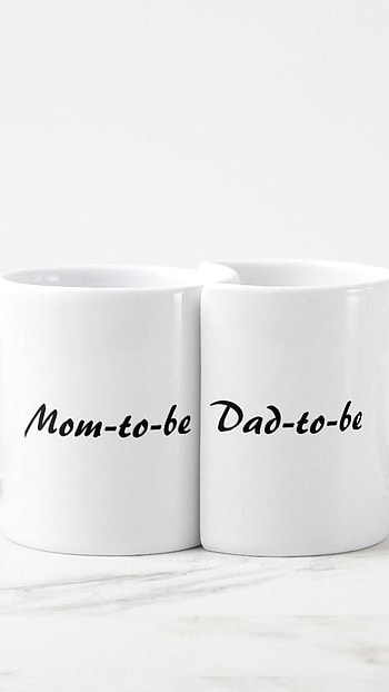 I Love My Mom Dad, Mom To Be, Dad To Be, white mug HD phone wallpaper