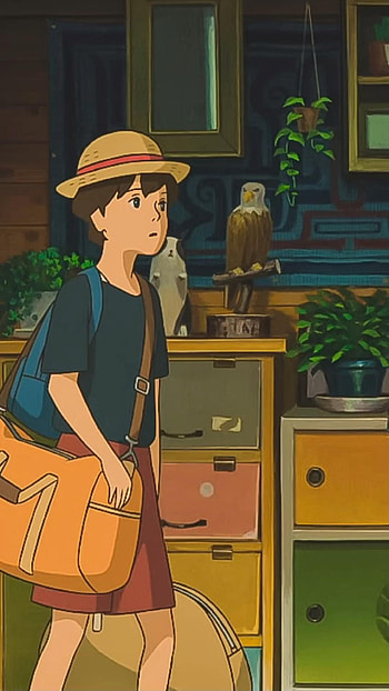 Ghibli ideas, Studio Ghibli art, Magical world, Whimsical characters HD phone wallpaper