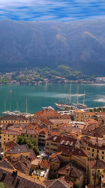 Kotor scenic, Montenegro HD phone wallpaper