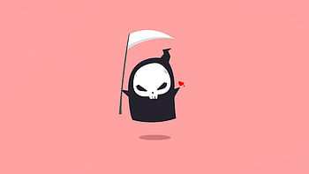 Boo Ghost , ghost, artist, artwork, digital-art, minimalism, minimalist, deviantart HD wallpaper