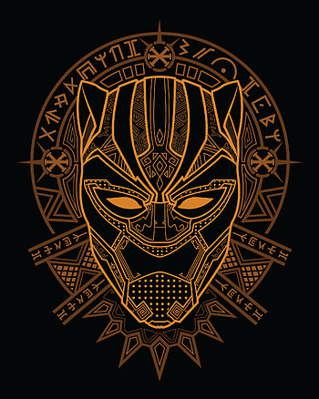 Marvel Comic Gold Jaguar (Page 2), Golden Black Panther HD phone wallpaper