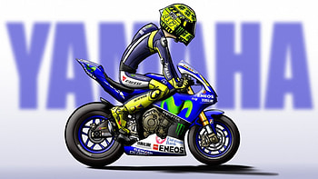 Valentino Rossi 2015 Winter test, motogp, vr 46, rossi motogp, motorcycle, yamaha HD wallpaper