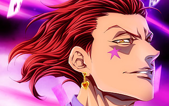 Hunter x Hunter anime, Hisoka Morow portrait HD wallpaper