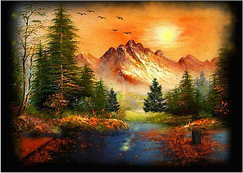 vista de fantasia, pasion, color, fantasia, vista HD wallpaper