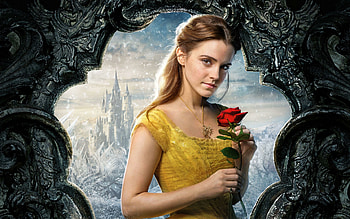 Emma Watson, Beauty and the Beast HD wallpaper