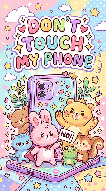 Don't Touch My — Kawaii , Dont touch my HD phone wallpaper