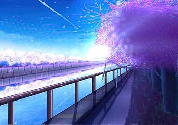 Morning On The River Anime , artist, artwork, digital-art, anime HD wallpaper