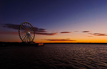 Ferris Wheel Fort Washington , ferris-wheel, graphy HD wallpaper