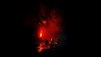 Jurassic World Rebirth — Red Flare Night ( Ultra ), Jurassic World Rebirth HD wallpaper