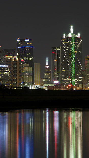 Stock , Dallas Texas, Dallas skyline, Dallas urban HD phone wallpaper