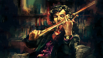 Sherlock Holmes , Background , Iconic detective, London backdrop HD wallpaper