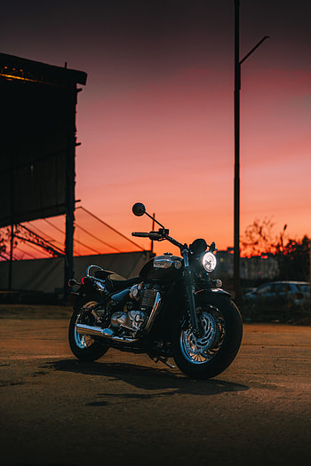Motorcycles, Dark, Side View, Motorcycle, Bike HD phone wallpaper