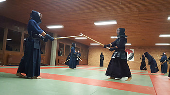 Kendo, Japanese samurai, Martial art HD wallpaper