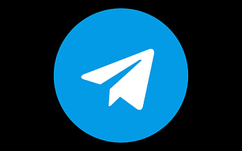 Telegram, blue, messaging, app HD wallpaper