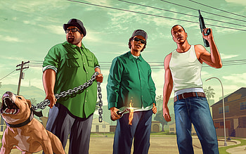 Grand Theft Auto: San Andreas, gaming greatness, Ultra , Gaming visuals HD wallpaper