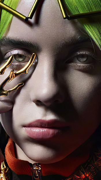 Fascinating Billie Eilish, Striking , Unique perspective, Artistic HD phone wallpaper