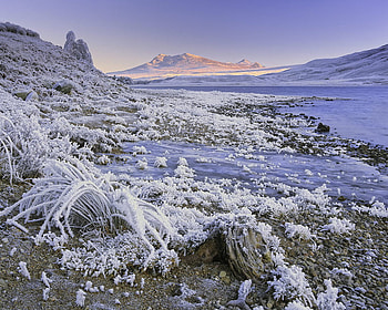 Loch A Chroisg, winter, landscape, nature, scotland, lake HD wallpaper