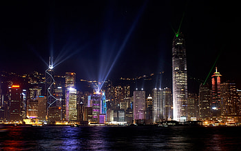 Big City At Night big city at night HD wallpaper