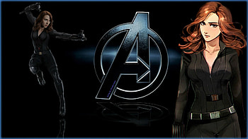 Black Widow 2, backgrounds, nexus, black widow, fanart, , cartoons, 1920x1080 only, anime, ironman, marvel comics, scarlett johansson, , hulk, hawkeye HD wallpaper