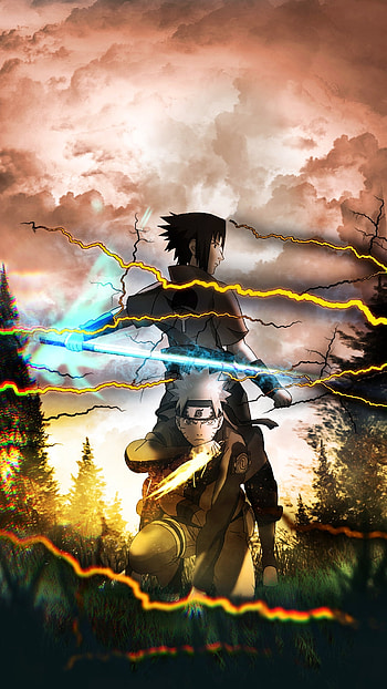 Naruto x Sasuke, Naruto Uzumaki, Sasuke Uchiha, Anime, Naruto, Naruto & Sasuke HD phone wallpaper