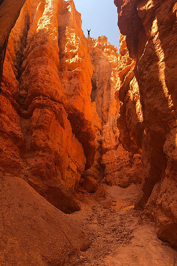 Nature, Canyon, Sand, Rocks, Human, Person, dom HD phone wallpaper