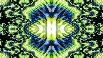 Trippy Psychedelic Fractal, trippy, psychedelic, aesthetic, Abstract, fractal HD wallpaper