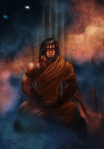 Bhavin Mehta, Hanuman Meditation HD phone wallpaper