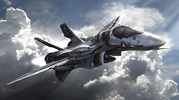 Flight of the Valkyrie of Skull Leader, valkyrie, macross, robotech, veritech HD wallpaper