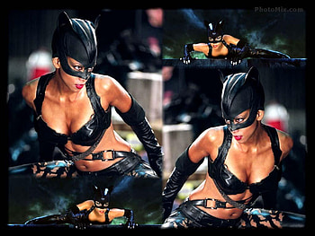 Catwoman, actress, entertainment, halle berry HD wallpaper