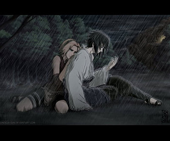 sasuke uchiha, sasuke, sakura HD wallpaper