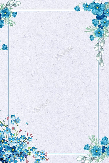 Carmelita Van On Background Instastory Etc. Blue Flowers Background, Flower Backgroun. Blue Flowers Background, Blue Flower , Flower Background, Blue Flower Border HD phone wallpaper