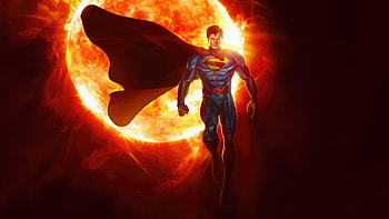 Superman Flying High, superman, superheroes, artwork, artist, digital-art, art, 1, artstation HD wallpaper