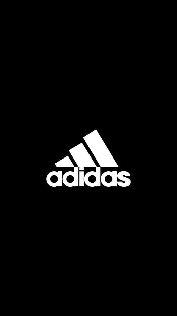 Adidas logo, 2160p/ resolution, OLED , Branded visuals HD phone wallpaper