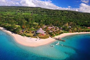 Vanuatu, Tropics coast scenery, Village, South Pacific HD wallpaper