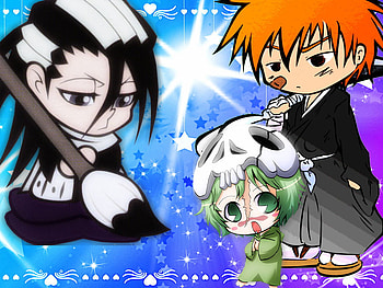 Bleach chibi, , cute, bleach, chibi HD wallpaper