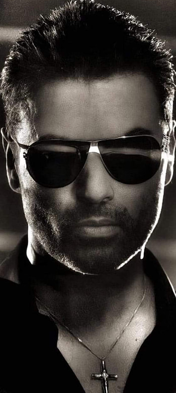 George Michael, glasses, singer, star, man HD phone wallpaper