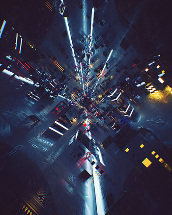Abstract, Structure, Immersion, Prospect, Perspective HD phone wallpaper