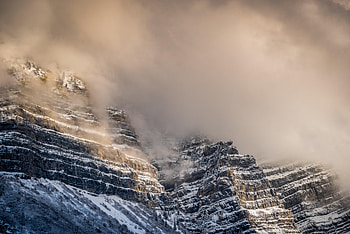 Landscape, Nature, Mountains, Clouds, Fog HD wallpaper