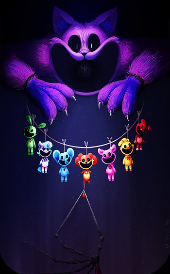 CatNap Poppy Playtime: Chapter 3, video game HD phone wallpaper